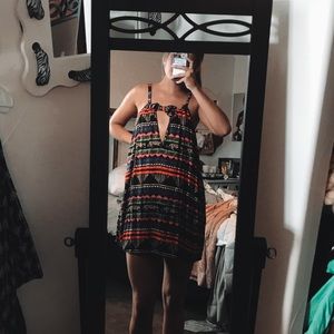 Aztec looking dress